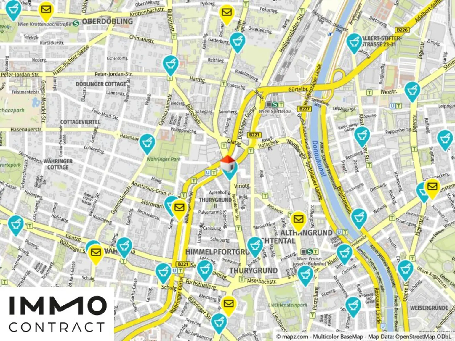 Geolyzer Kartenausschnitt