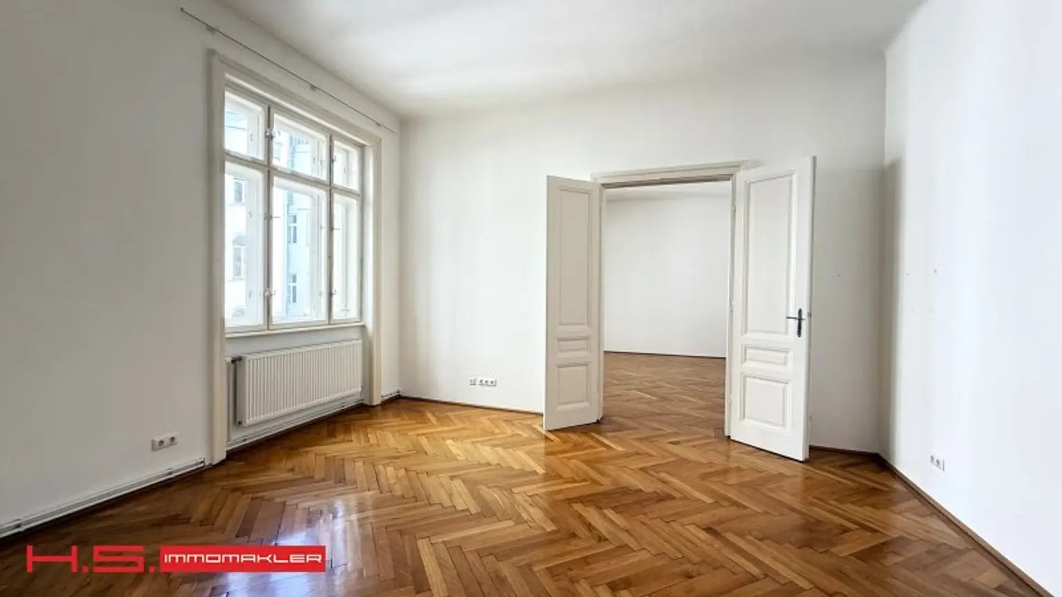GRÜNDERZEITJUWEL - STILWOHNUNG IN SUPERLAGE - PERFEKTER  GRUNDRISS MIT GRÜNBLICK - 3. WOHNETAGE