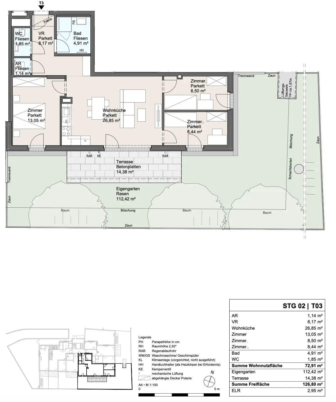 Neues Projekt in der Schwarzelackenau beim Marchfeldkanal - noch 17 Einheiten verfügbar!