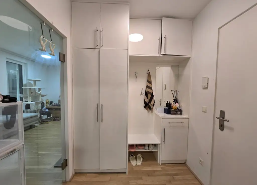 "Ankommen. Wohlfühlen. Zuhause sein – Ihre Gartenwohnung in Liesing."