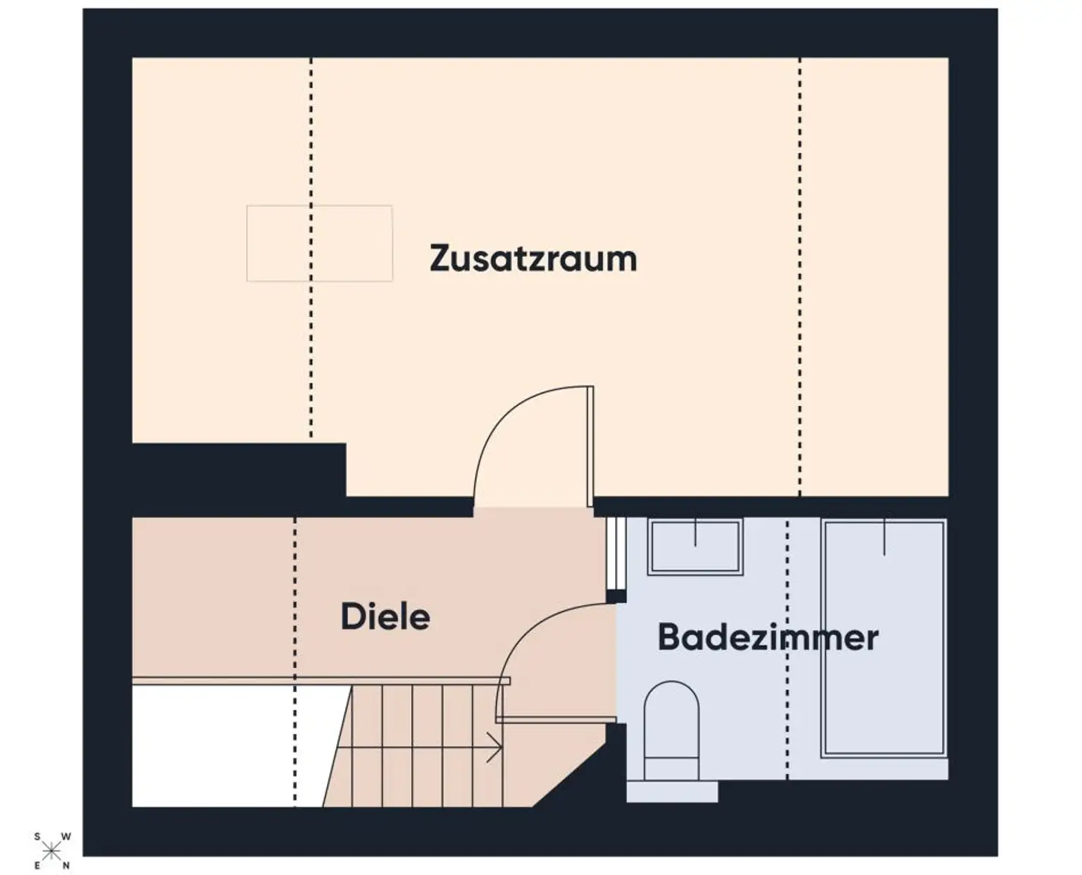 Grundriss ohne Maßstab - 2. O