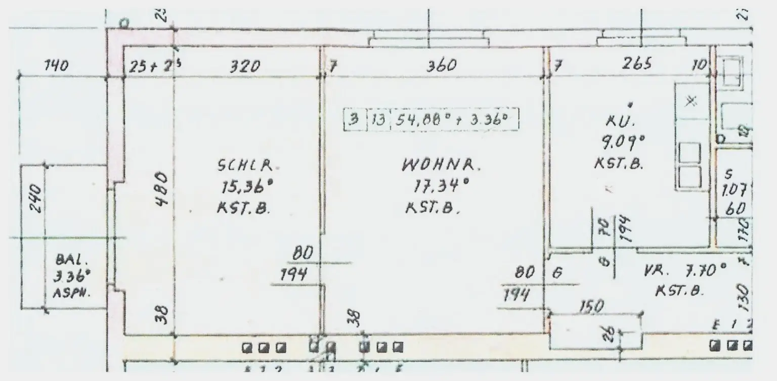 Jesuitenmühlstrasse Obj.3351 Plan