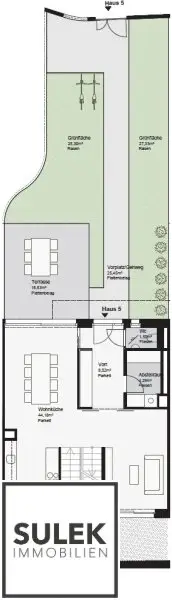 ERSTBEZUG-Townhouse: Exklusives 4-Zimmer-Townhouse mit 2 Terrassen & Tiefgaragen-Option - ab sofort