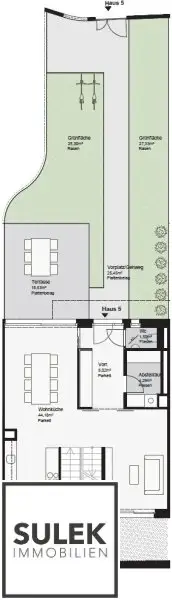 ERSTBEZUG-Townhouse: Exklusives 4-Zimmer-Townhouse mit 2 Terrassen & Tiefgaragen-Option - ab sofort