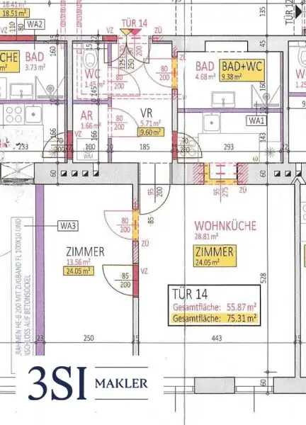 2-Zimmer-Wohntraum mit Blick ins Grüne – Altbauflair am Laubepark