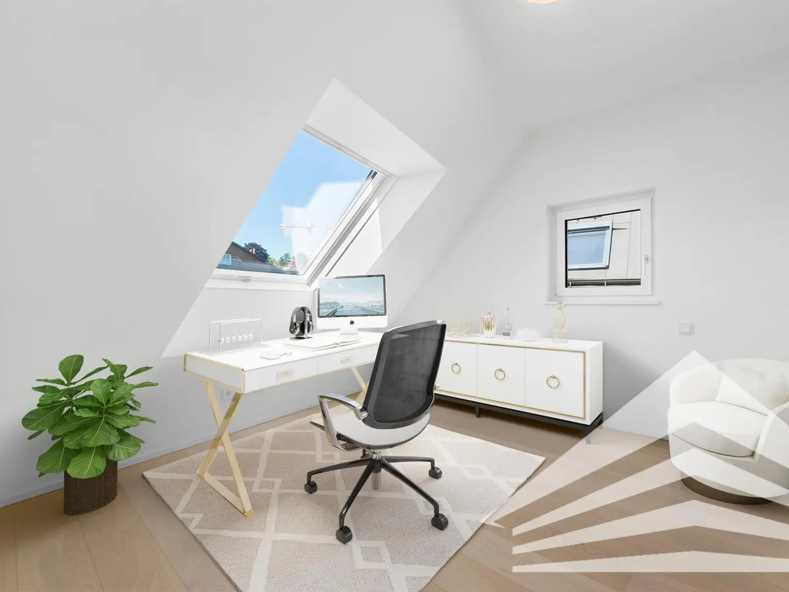 Kompaktes 3 Zimmer Neubau-Penthouse im Platanenhof