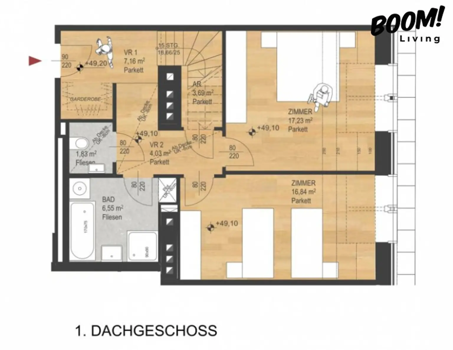 Exklusive Penthouse-Wohnungen | Terrassen | Dachterrassen | 360° Rundumblick | Toplage 1180 | Nähe Kutschkermarkt