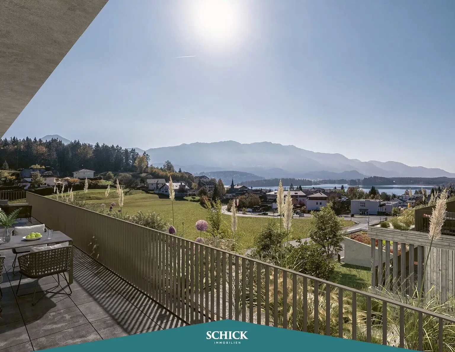 SEEBLICK GARTENWOHNUNG am Faaker See - BELLAGO