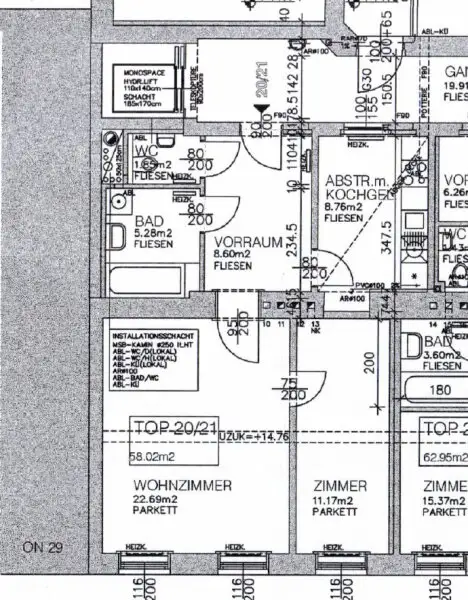 Helle 2-Zimmer Wohnung, Nähe Landstraße Hauptstraße