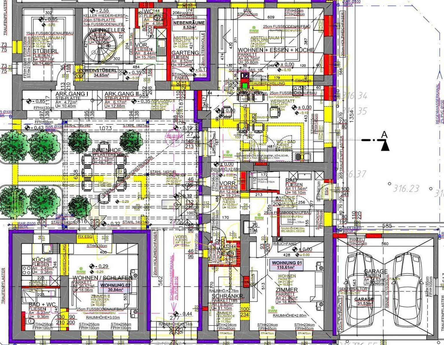 Grundriss Visualisierung