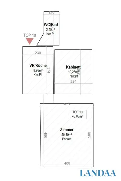 ++NEU++ Modern im Altbau - wunderschöne 2 Zimmer Wohnung mit Balkon! Ideal auch zur Vermietung – Top Zustand