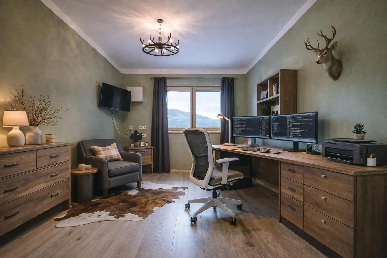 Büro - Visualisierung