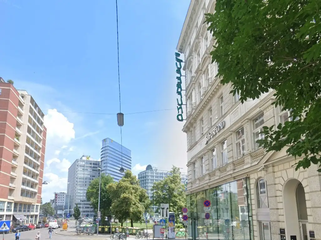 Modernes, gekühltes Altbaubüro