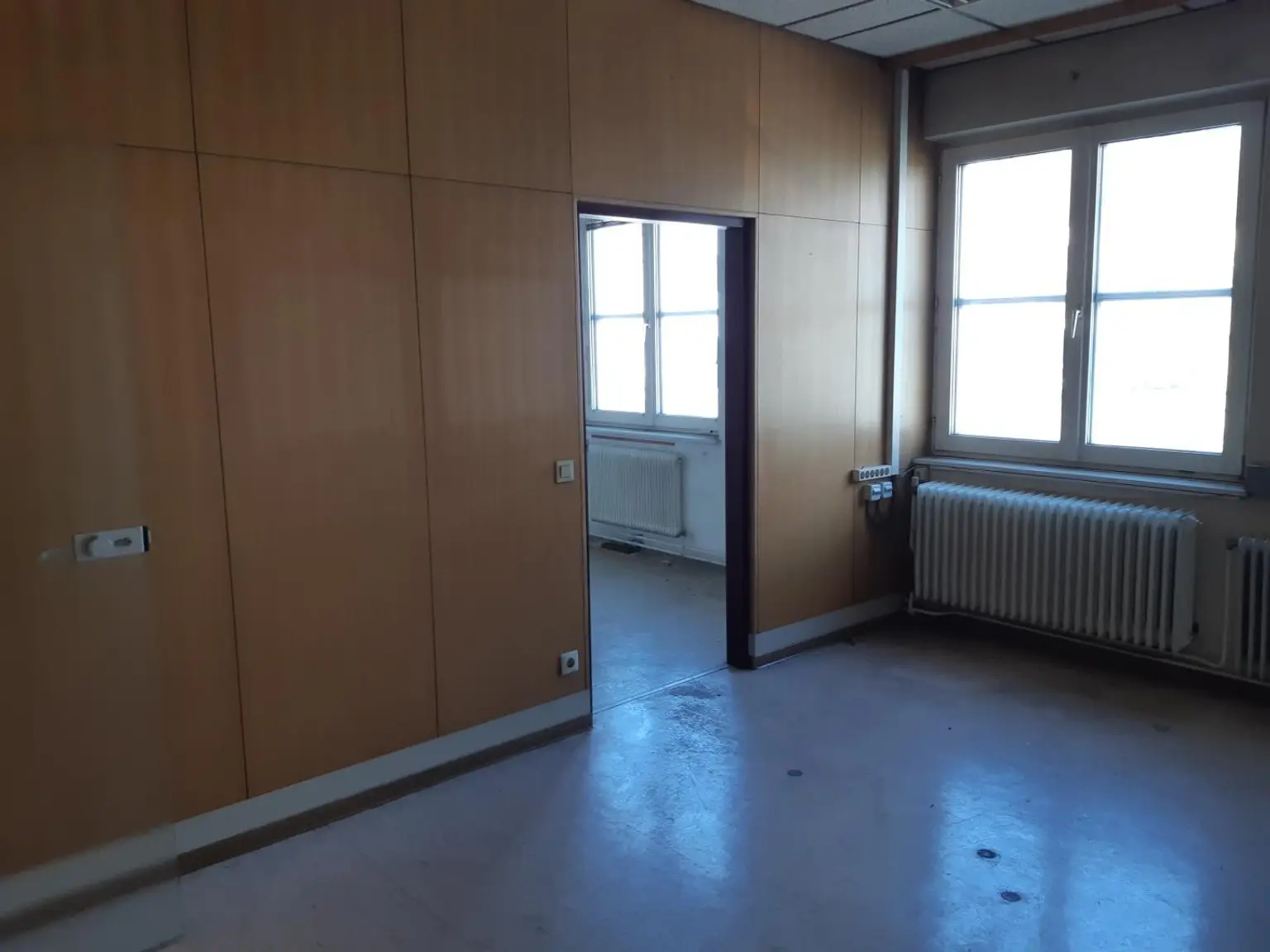 Büroflächen im Stadtzentrum