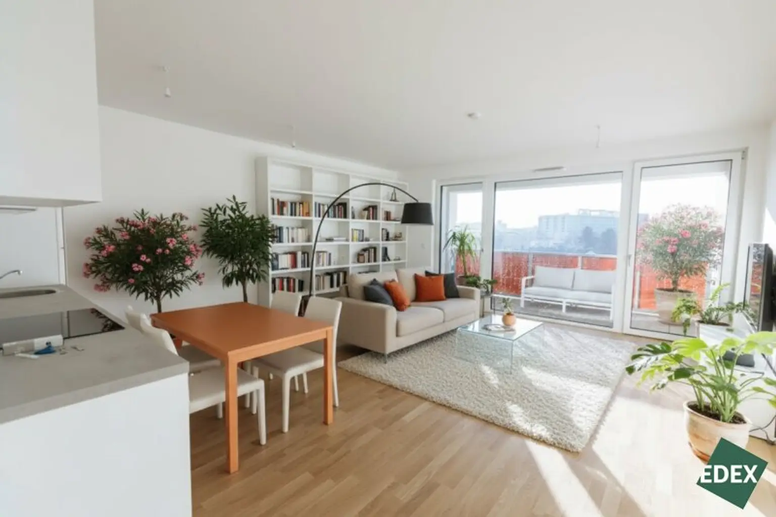 PROVISIONSFREI - ERSTBEZUG - Bezugsfertige 2-Zimmer-Eigentumswohnung mit Homeoffice und Loggia