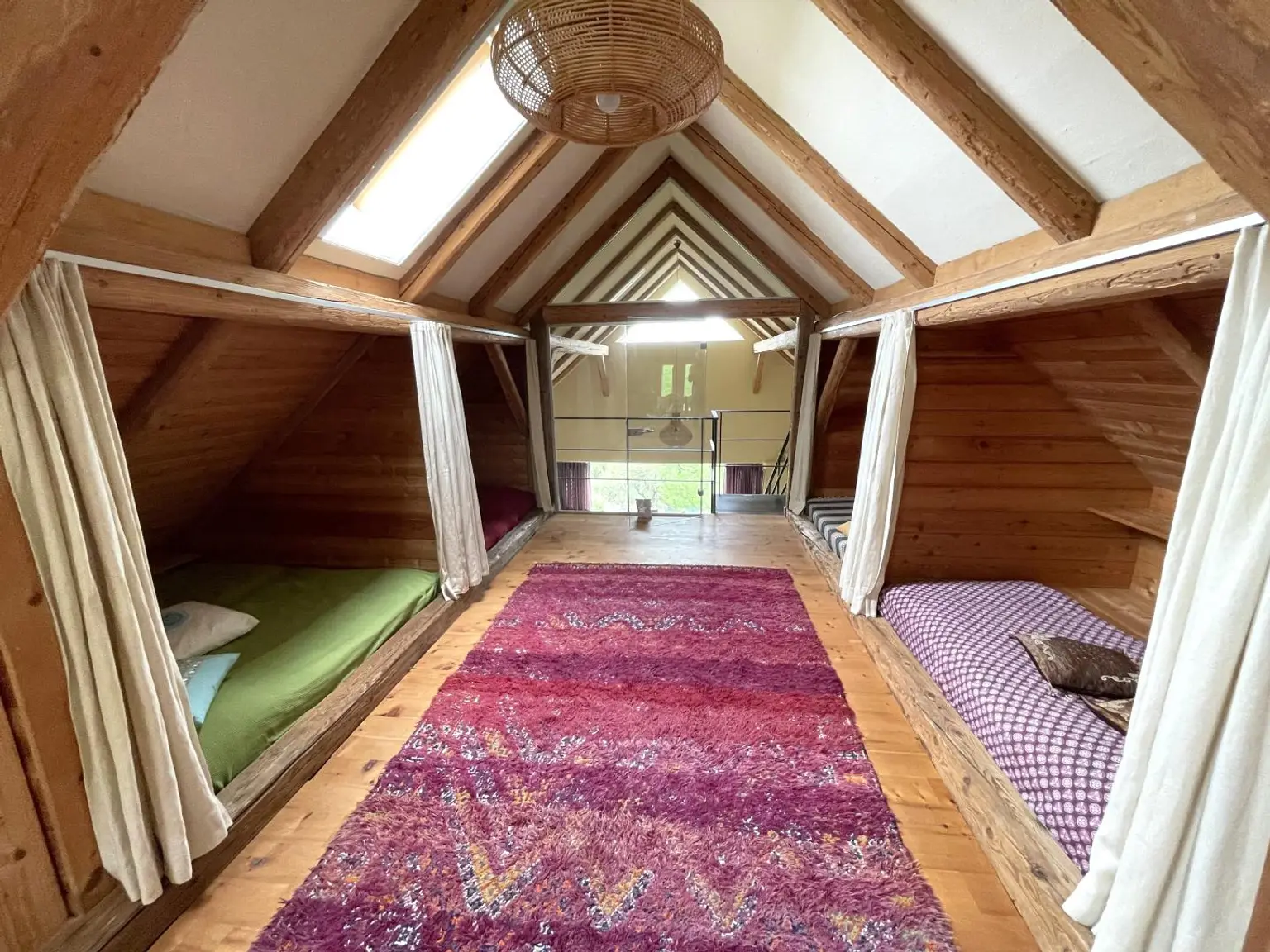 Schlafplätze für Seminarteilnehmer