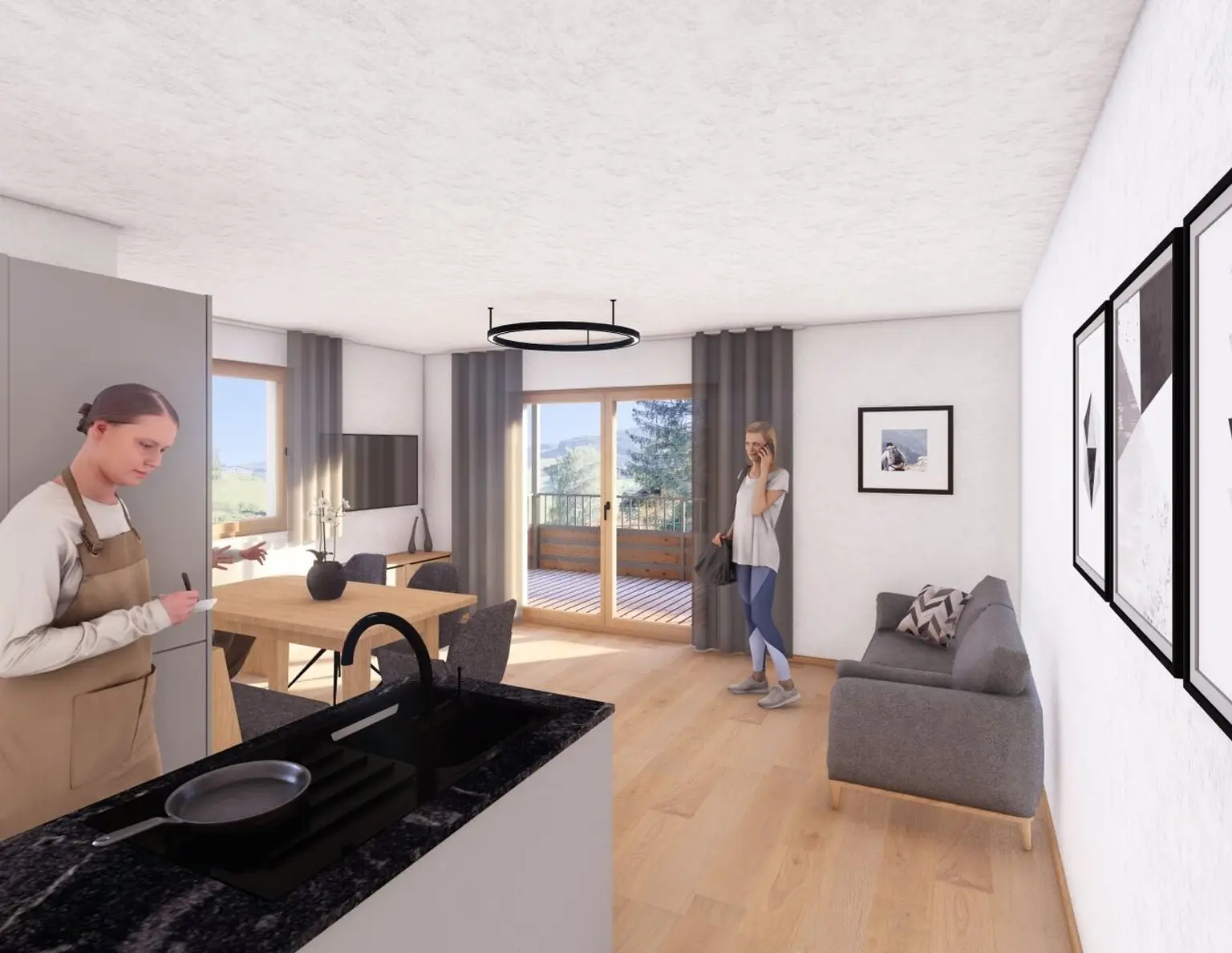 Schladming-Feel Well Reiteralm: Erstklassiges Neubau-2-Zimmer-Apartment mit großer Terrasse!