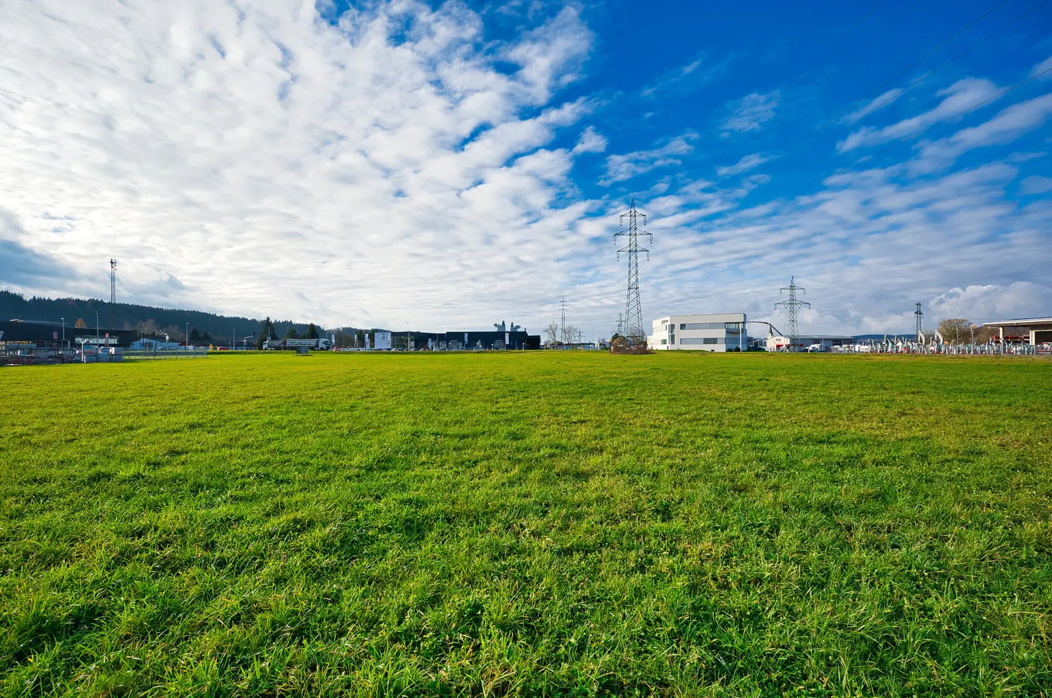 Blick von Grundstück 2 auf Grundstück 1 DSC_9326