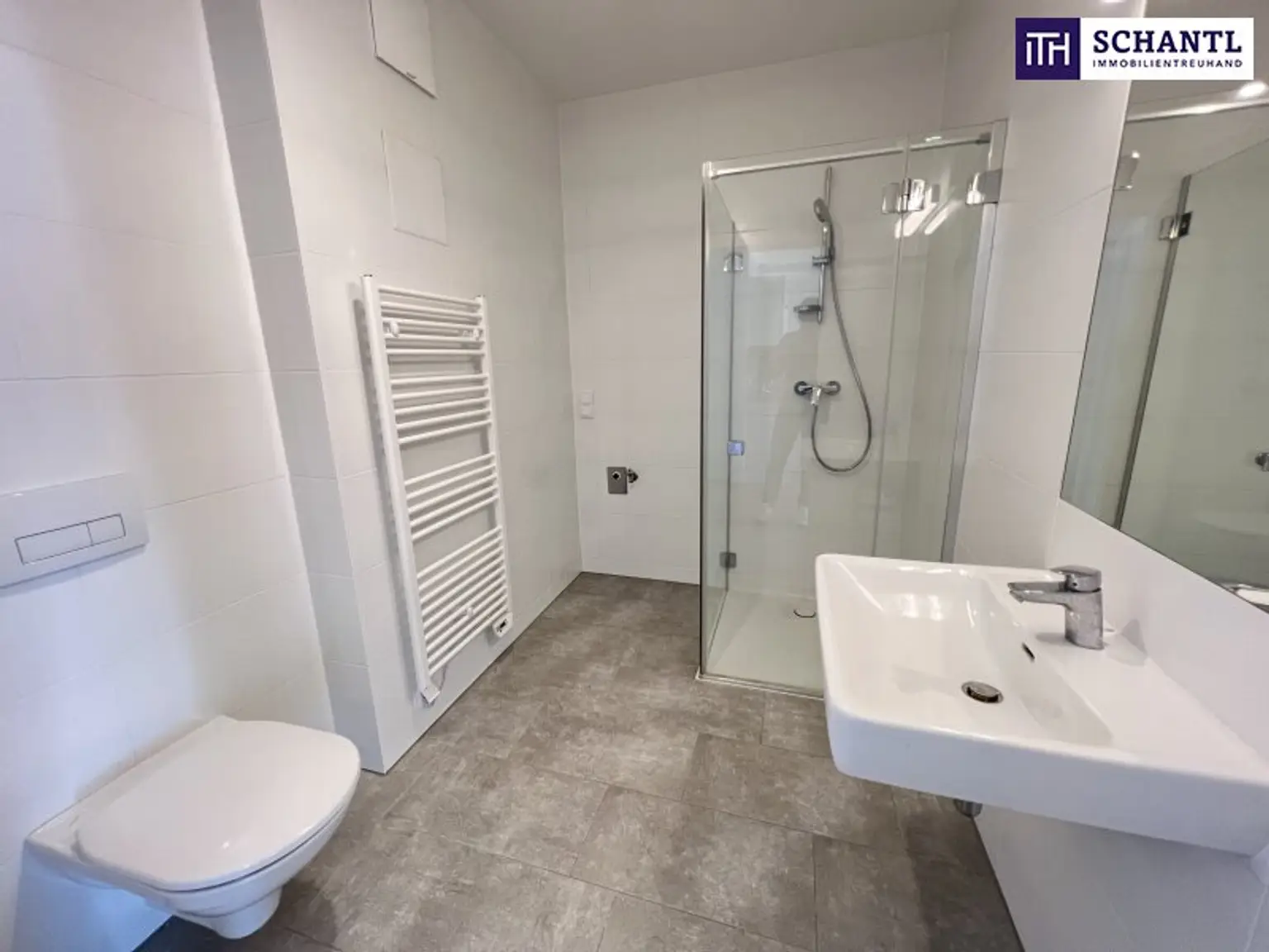 Modern, hell & mit Terrasse – 2-Zimmer-Highlight in der Gymseldorfergasse 48A