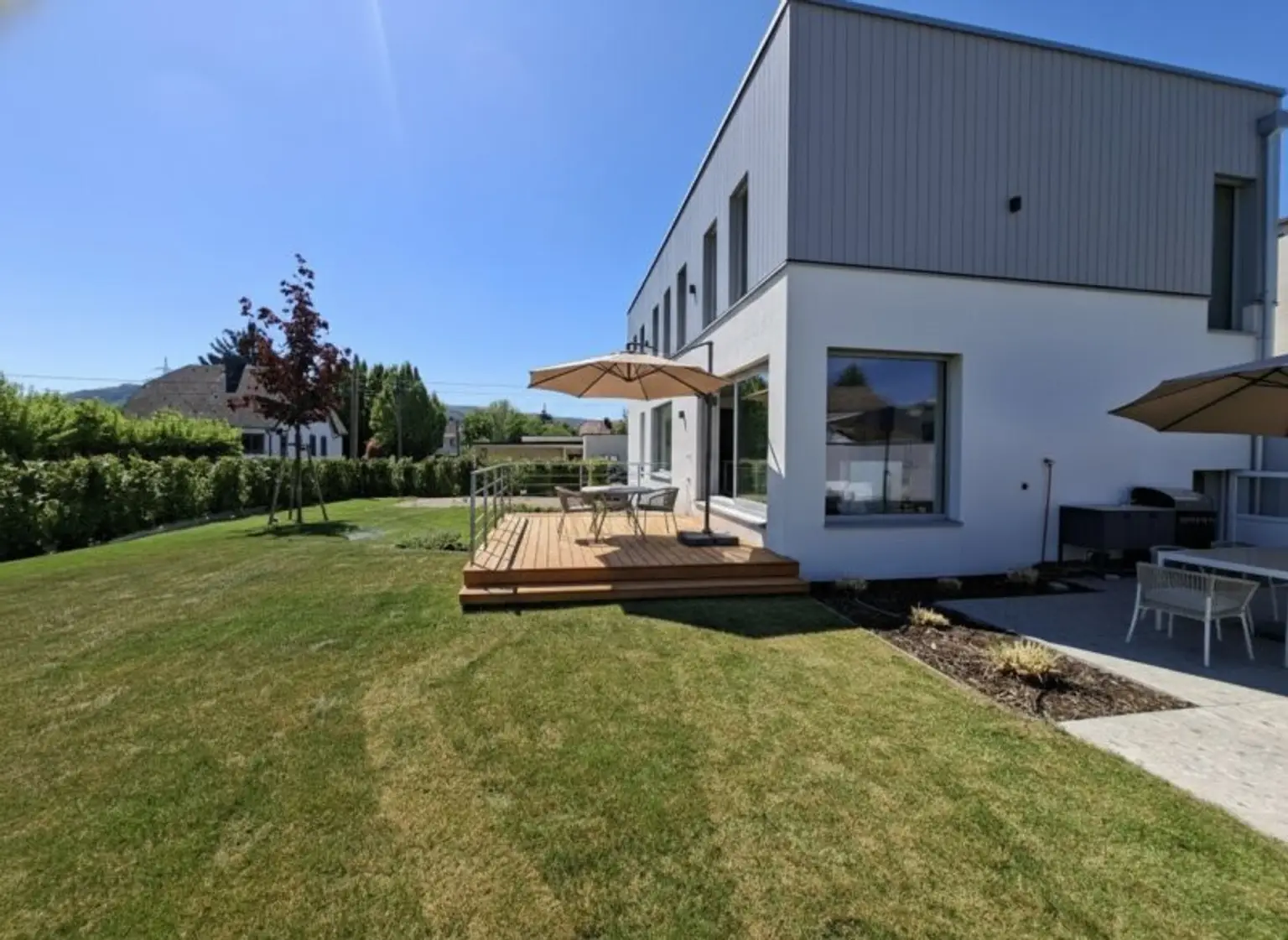 Terrasse nach Fertigstellung