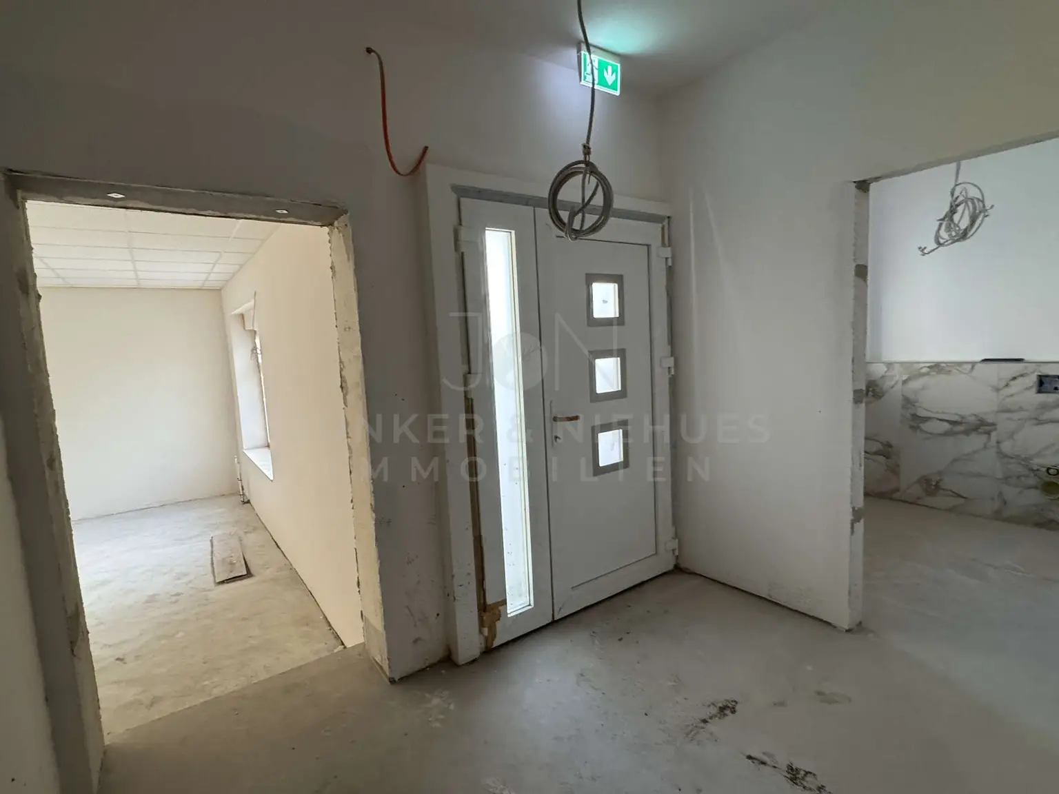 Ausgang zum Biergarten