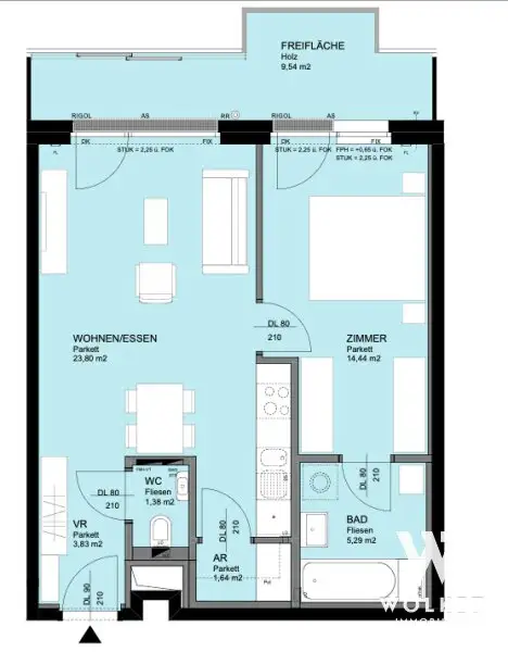 Stylische 2-Zimmer Wohnung mit Loggia I Balkon am Fred-Zinnemann-Platz – perfekt für Eigennutzer & Anleger