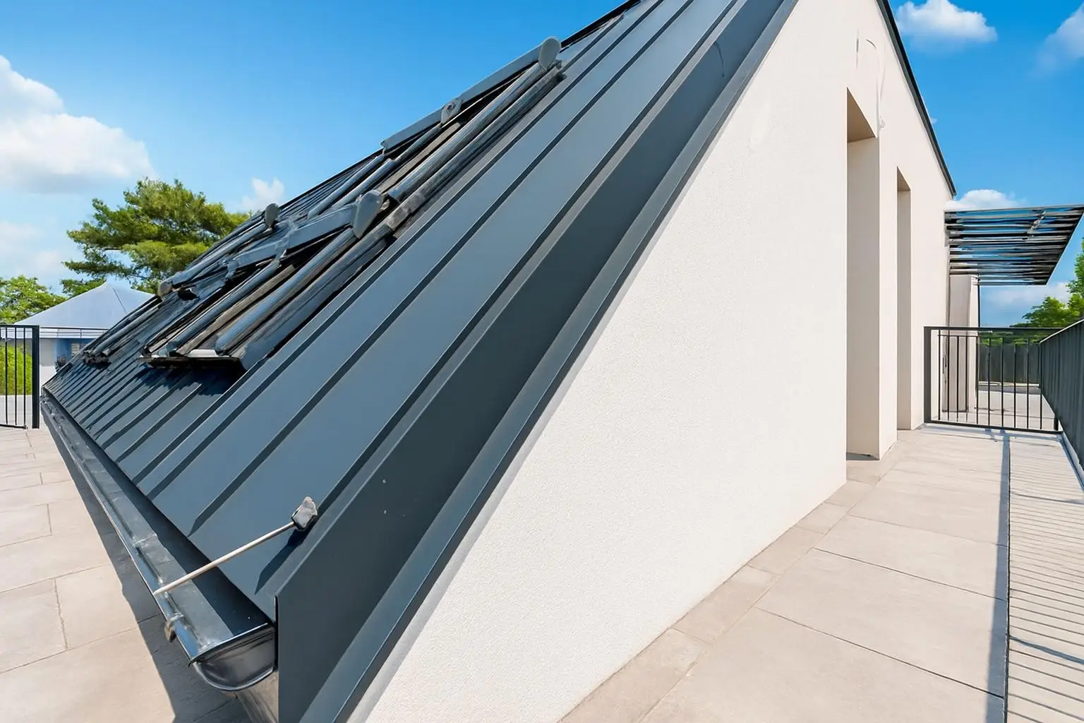 Terrasse - süd-ost-seitig