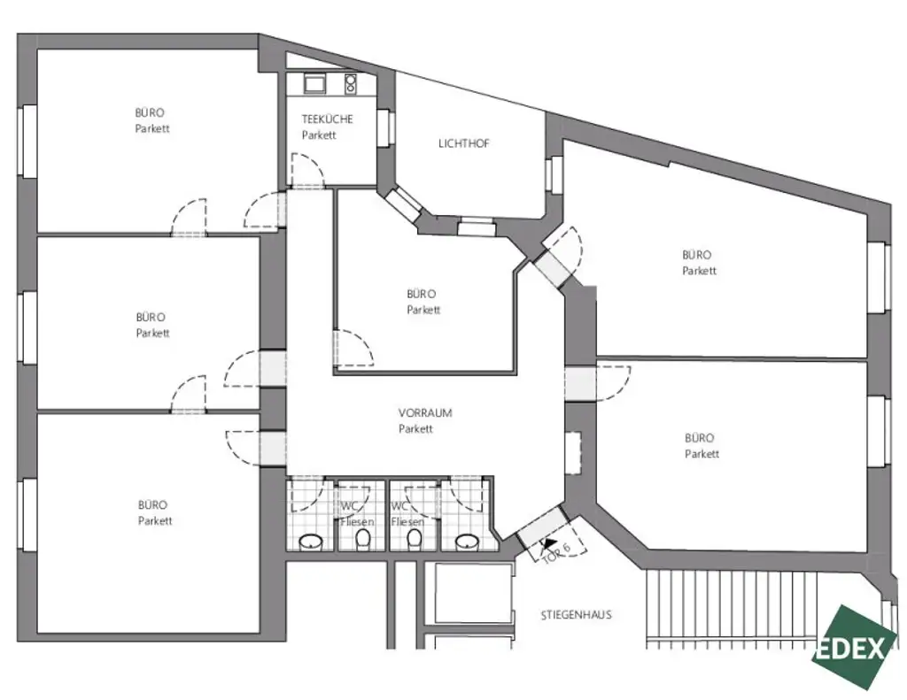 Erstebezug nach Sanierung! Modernes Büro Nähe Schwarzenbergplatz!