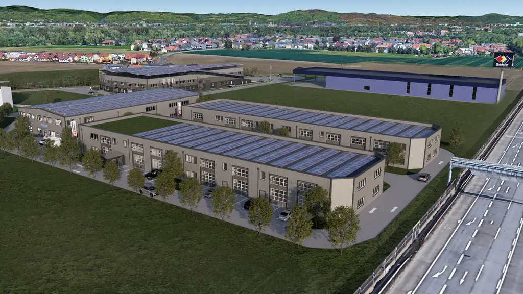 Betriebs-/Produktions- oder Lagerhallen mit Flächen von 47 - 197 m² im Grünwallpark Ansfelden zu verkaufen (T13a)