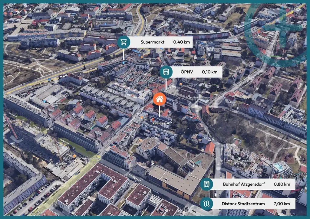 Gemütliche 3-Zimmer Wohnung in ruhiger Hoflage