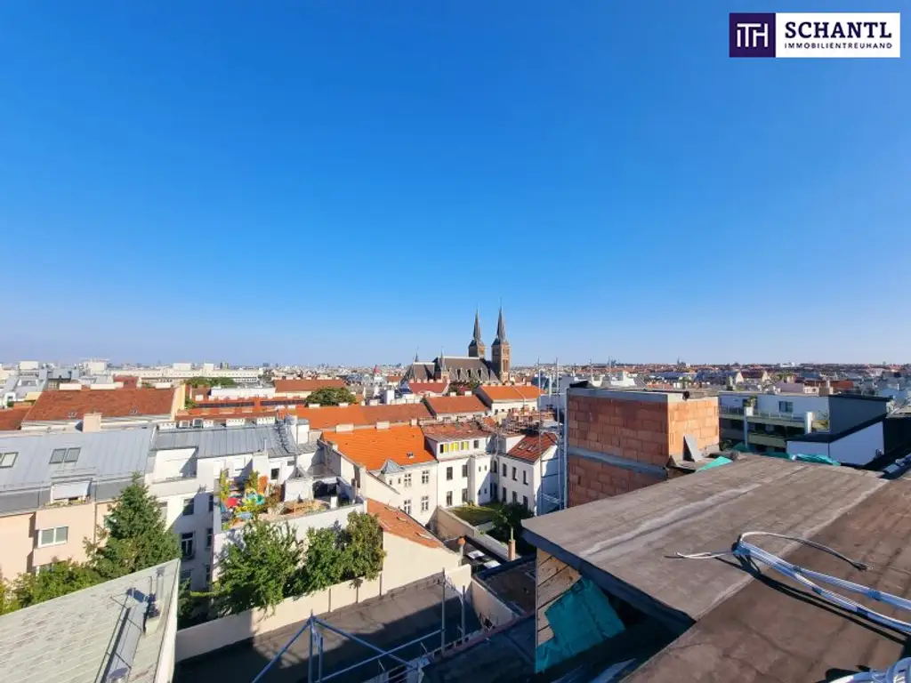 Penthouse vom Feinsten + Großzügige Familienwohnung in ruhiger Wohngegend mit hervorragender Infrastruktur + traumhafter Blick von der eigenen Dachterrasse
