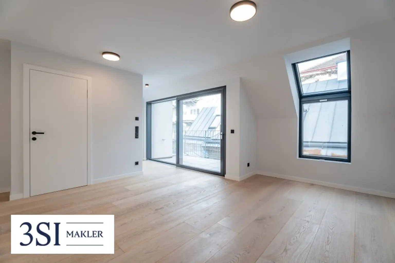 Modernes Wohnen über den Dächern: Charmante 2-Zimmer-Dachgeschoßwohnung mit Terrasse