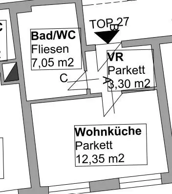 Grundrissplan