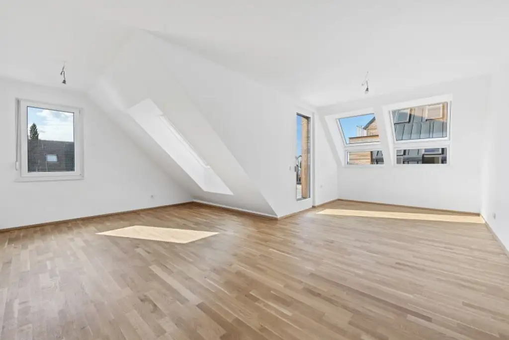 Entzückende Dachgeschoss Wohnung an der Lobau!