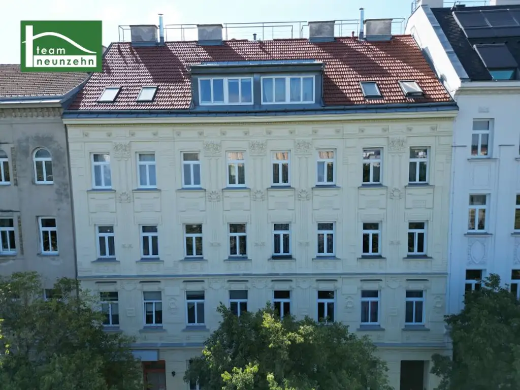 Panoramablick-Wohnung mit Dachterrasse nahe U6 Meidling zwischen Schönbrunn und Wienerberg - Frisch renoviert!