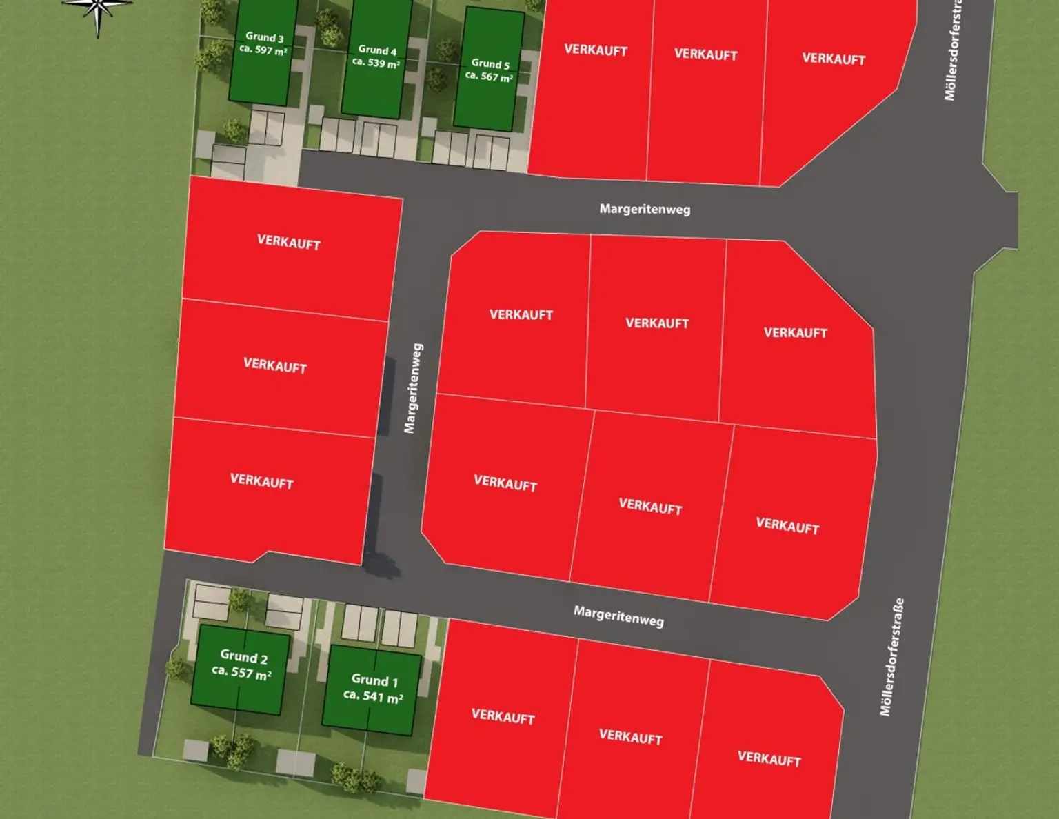 ++ BAURECHTSGRUNDSTÜCKE ++ Nur 5 frei - schnell sein!