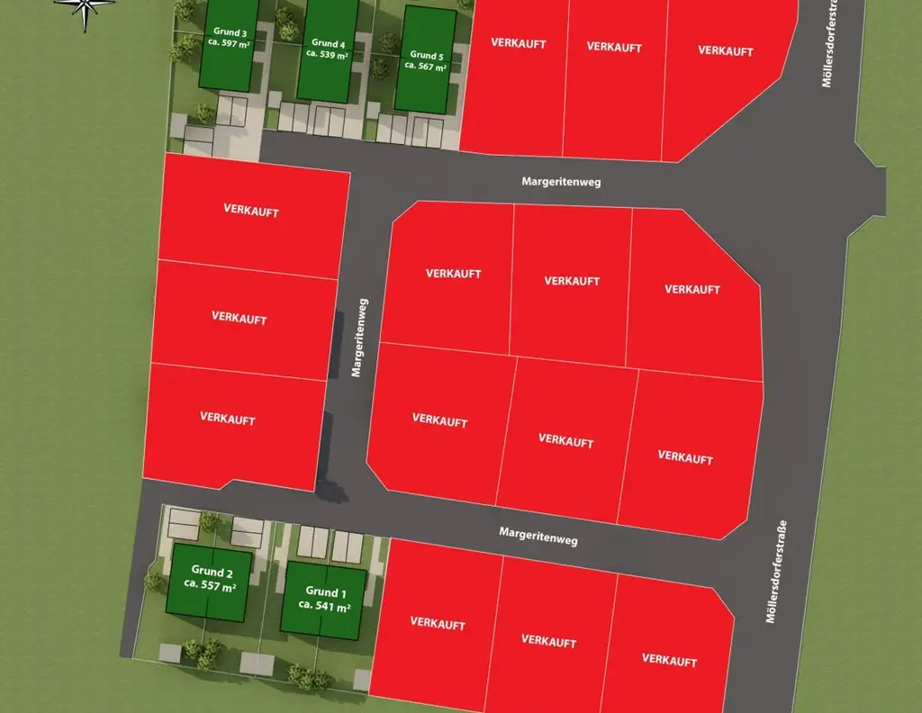 ++ BAURECHTSGRUNDSTÜCKE ++ Nur 5 frei - schnell sein!