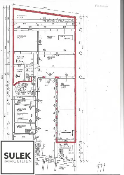 ** ab sofort: ein rd. 260 m² großes Geschäftslokal mit perfektem Grundriss**  Nähe Lerchenfelder Gürtel / Brunnengasse**