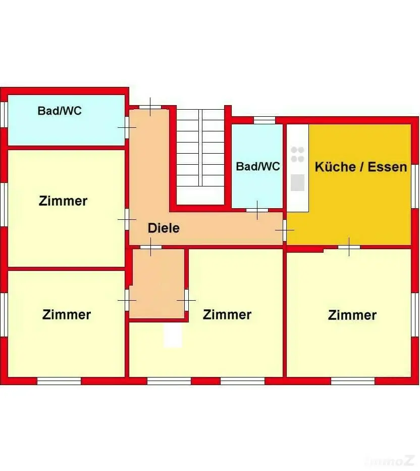 Provisionsfrei: perfekte  4er-WG-Wohnung im Herz-Jesu-Viertel - TU-Nähe