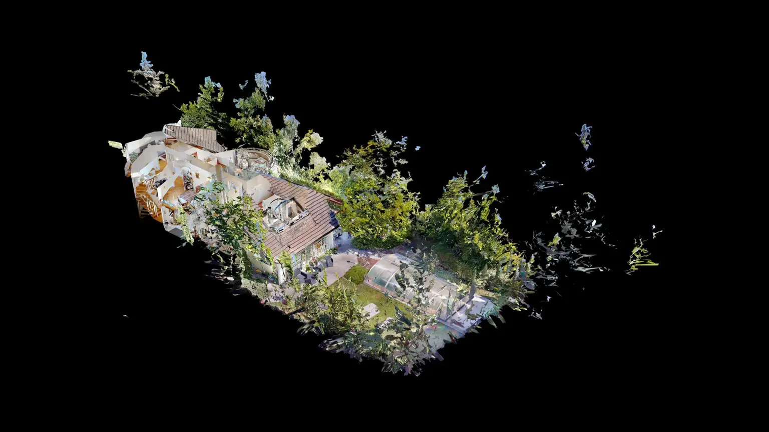 Dollhouse-View - siehe Link auf Matterport