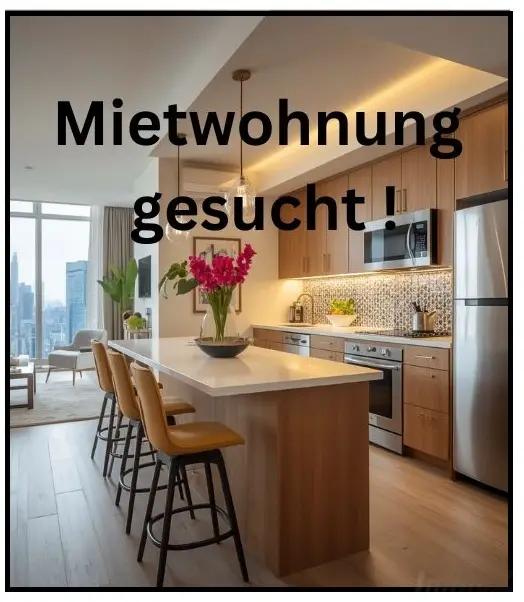 Mietwohung gesucht ! KI generiertes Bild