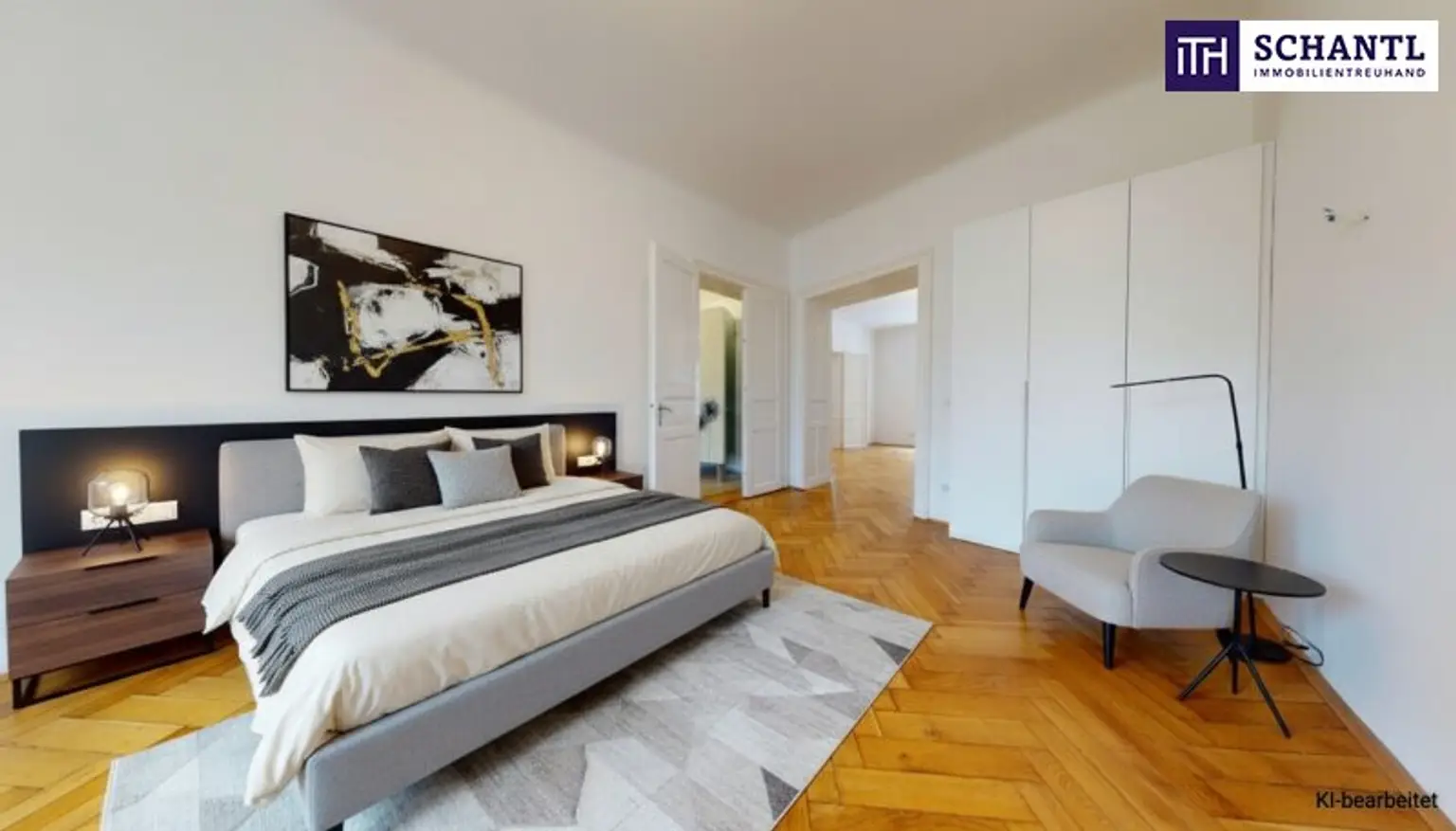 Einrichtungsbeispiel Schlafzimmer