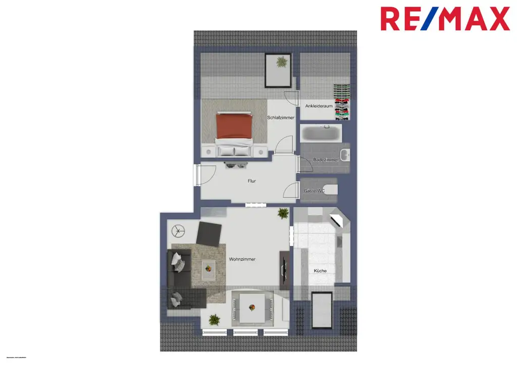 Schöne 2 Zimmer Wohnung in ruhiger Lage