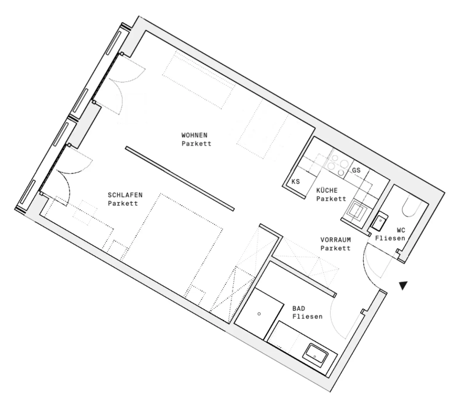DC-FLATS: High-End-Apartment bei der UNO-City!! ERSTBEZUG!!