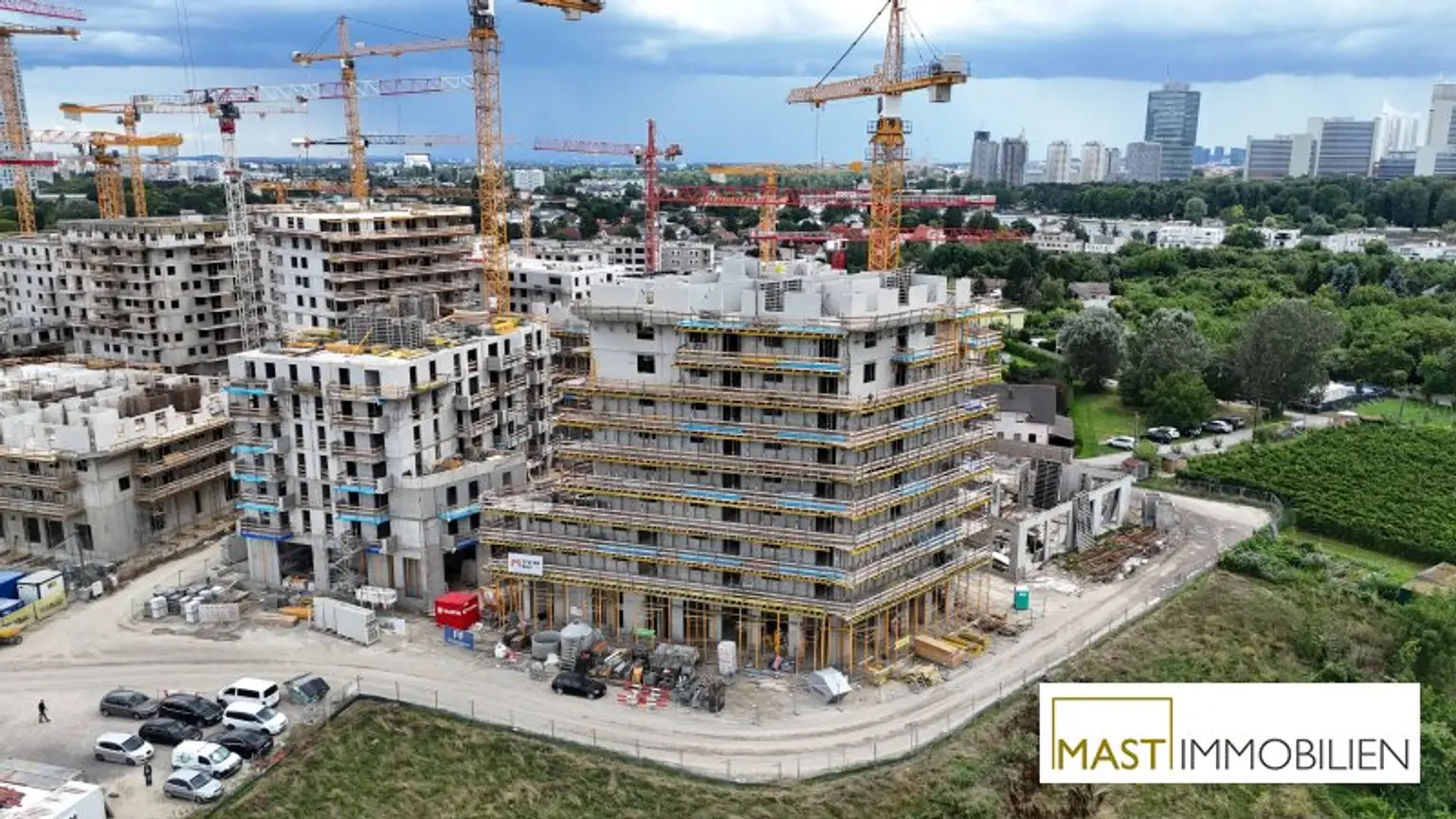 *AN DER SCHANZE* Provisionsfreie 2-4 Zimmer Wohnungen mit Freifläche bei der Alten Donau / Donauzentrum! Beziehbar Ende 2026