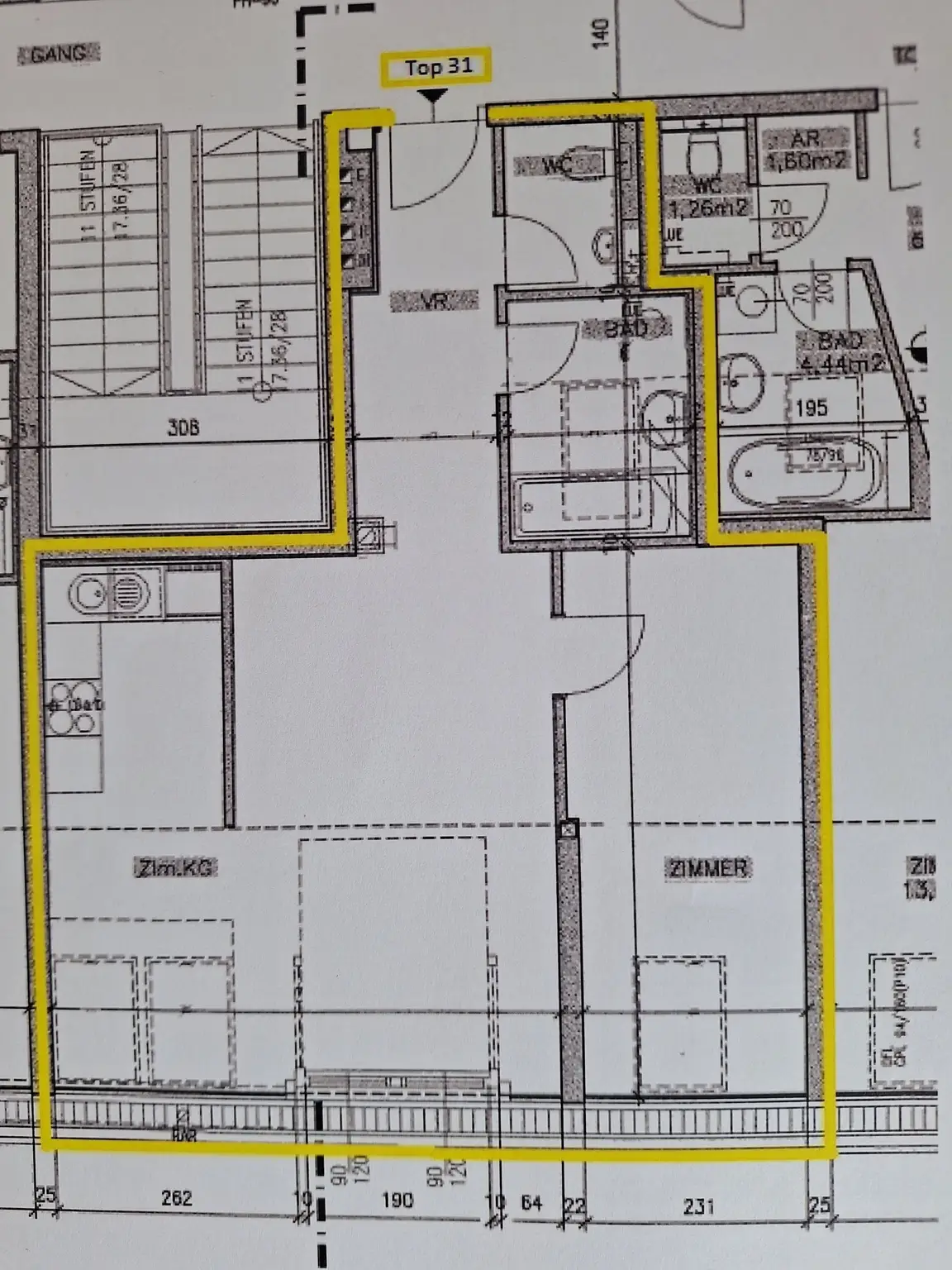 Darwingasse: Unbefristet - Helle 2-Zimmer-Dachgeschosswohnung nahe Volkertmarkt mit guter Verkehrsanbindung