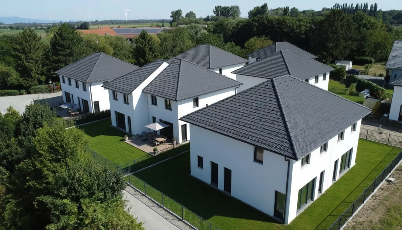 Vogelperspektive: KI generiert