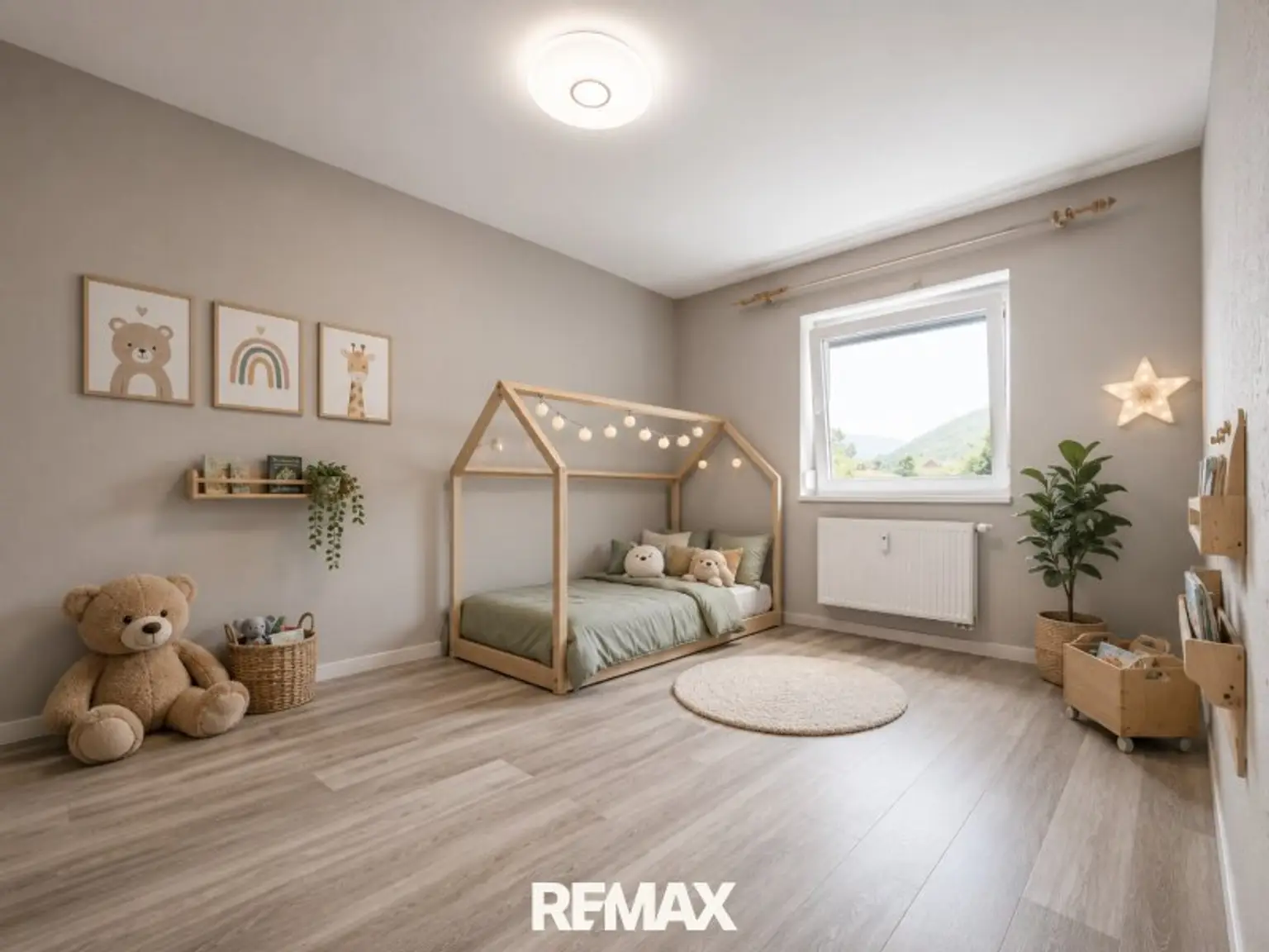 Kinderzimmer Visualisierung