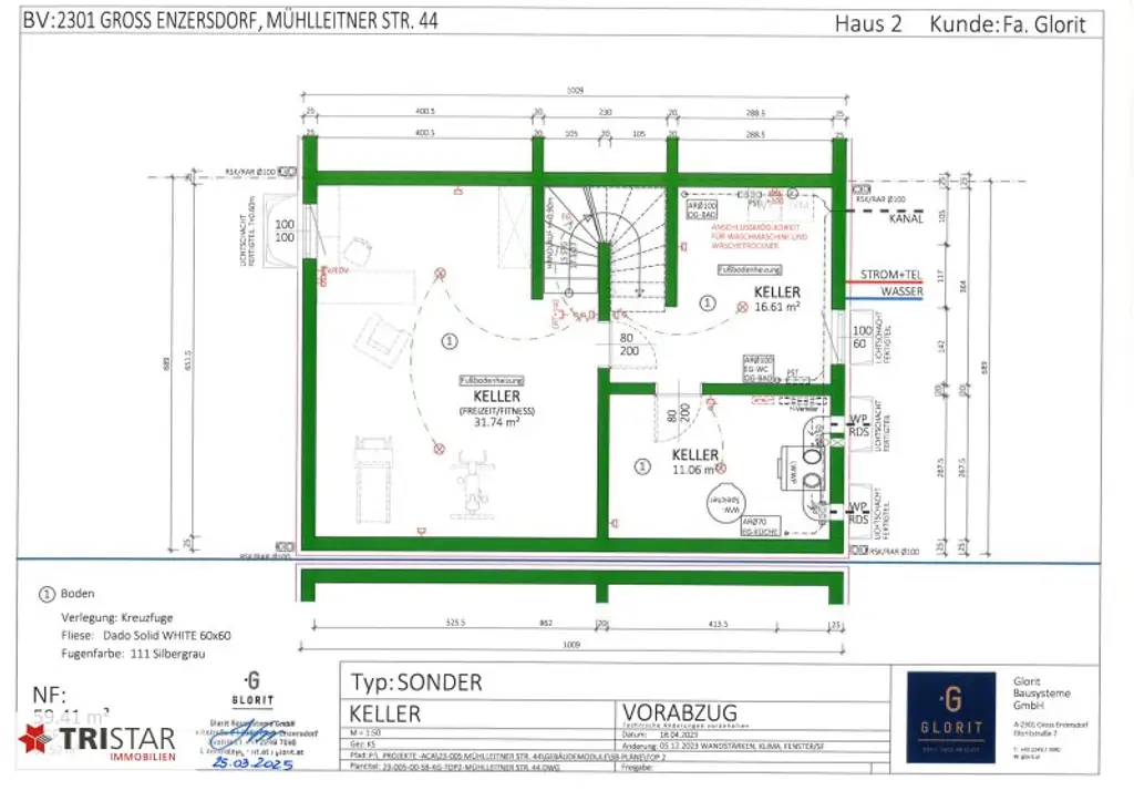 Modernes Reihenhaus in Groß-Enzersdorf: Erstbezug mit Garten und 2 Stellplätzen!