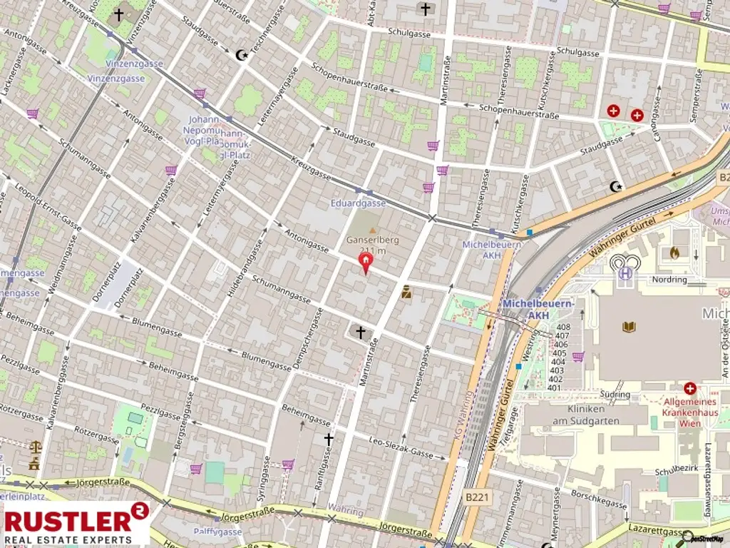 Garagenplatz - Ruhelage - Anbindung